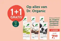 Holland & Barrett Op alles van Dr. Organic aanbieding