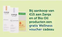 Holland & Barrett Zarqa en of bio oil aanbieding