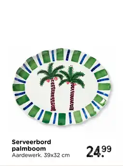 Xenos Serveerbord palmboom aanbieding