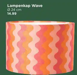 Xenos Lampenkap Wave aanbieding