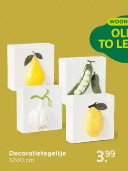 Xenos Decoratietegeltje aanbieding