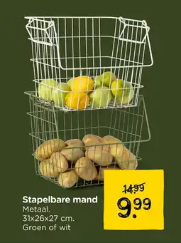 Xenos Stapelbare mand aanbieding