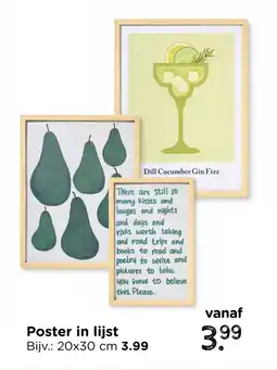 Xenos Poster in lijst aanbieding