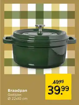 Xenos Braadpan Gietijzer aanbieding