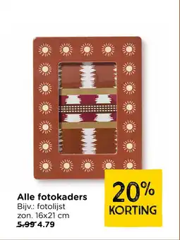 Xenos Alle fotokaders aanbieding