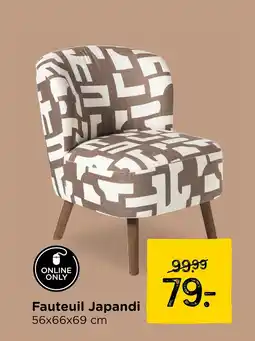 Xenos Fauteuil Japandi aanbieding