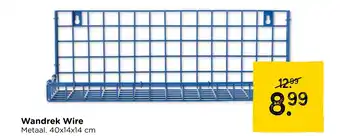Xenos Wandrek Wire aanbieding