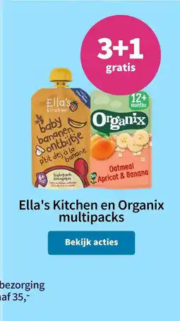 Plein.nl Ella's kitchen en organix multipacks aanbieding