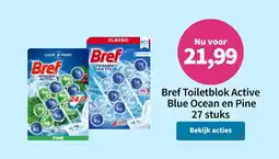 Plein.nl Bref toiletblok active blue ocean en pine aanbieding