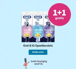 Plein.nl Oral-B IO Opzetborstels aanbieding