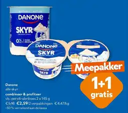 OKay Danone perzik-abrikoos 2 x 145 g aanbieding