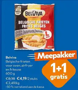 OKay Belviva Belgische frieten voor oven, airfryer en friteuse 600 g aanbieding