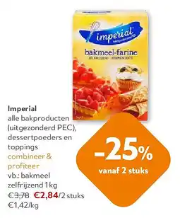 OKay Imperial bakmeel zelfrijzend 1 kg aanbieding