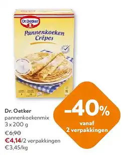 OKay Dr. Oetker pannenkoekenmix 3 x 200 g aanbieding