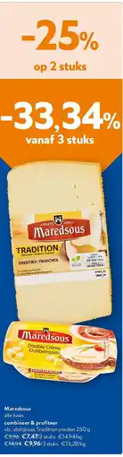 OKay Maredsous abdijkaas Tradition sneden 250 g aanbieding