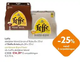 OKay Leffe abdijbier blond aanbieding