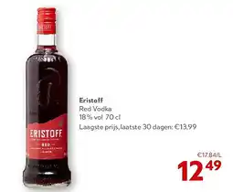OKay Eristoff Red Vodka 18 % vol 70 cl aanbieding