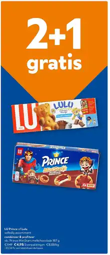 OKay Prince MiniStars melkchocolade 187 g aanbieding
