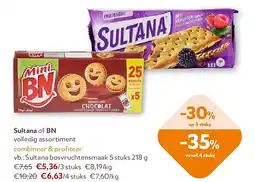 OKay Sultana bosvruchtensmaak 5 stuks 218 g aanbieding