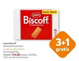 OKay Lotus Biscoff Original 1 kg aanbieding
