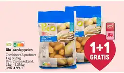 Delhaize Pommes de terre bio aanbieding
