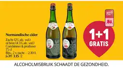 Delhaize Cidre normand aanbieding
