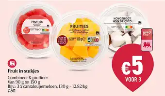 Delhaize Fruits en morceaux aanbieding