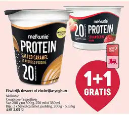 Delhaize Dessert ou yaourt protéinés aanbieding