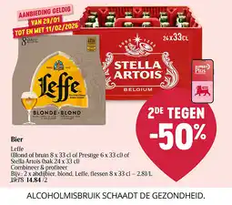 Delhaize Bière aanbieding