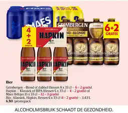 Delhaize Bière aanbieding