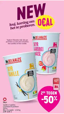 Delhaize Skyr aanbieding