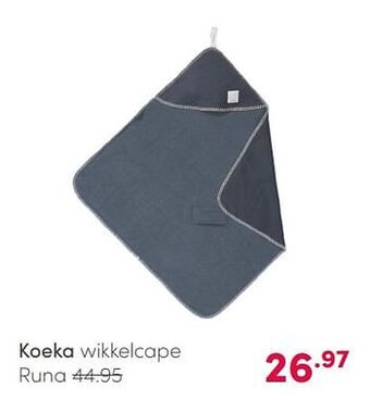 Baby & Tiener Koeka wikkelcape runa aanbieding