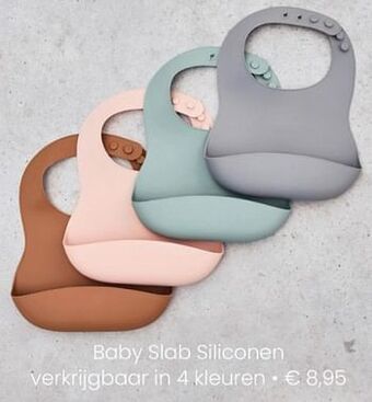 Baby & Tiener Baby slab siliconen aanbieding