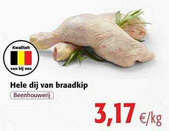 Colruyt Hele dij van braadkip aanbieding