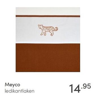 Baby & Tiener Meyco ledikantlaken aanbieding