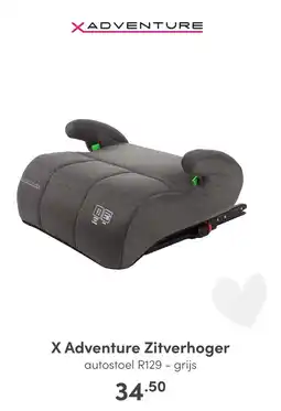 Baby & Tiener X Adventure Zitverhoger aanbieding