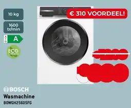 Exellent Bosch Wasmachine BOWGH25605FG aanbieding