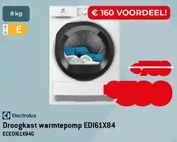 Exellent Electrolux Droogkast warmtepomp EDI61X84 aanbieding