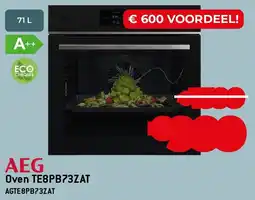 Exellent AEG Oven TE8PB73ZAT aanbieding