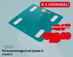 Exellent Personenweegschaal james-tl HPJAMESTL aanbieding