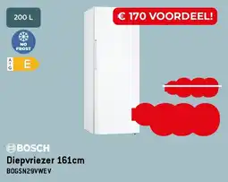 Exellent Bosch Diepvriezer BOGSN29VWEV aanbieding