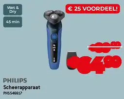 Exellent Philips Scheerapparaat PHS546617 aanbieding