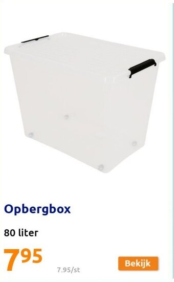 Action Opbergbox aanbieding