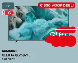 Exellent Samsung QLED 4K QE75Q7F3 SGQE75Q7F aanbieding
