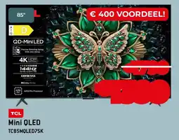 Exellent TCL Mini QLED TC85MQLED75K aanbieding