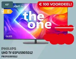 Exellent Philips UHD TV 65PUS905012 aanbieding