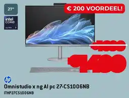 Exellent hp Omnistudio x ng Al pc 27-CS1006NB aanbieding