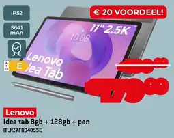 Exellent Lenovo Idea tab 8gb+ 128gb + pen ITLNZAFRO405SE aanbieding