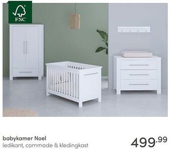 Baby & Tiener Babykamer noel aanbieding