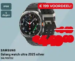 Exellent Samsung Galaxy watch ultra 2025 silver SUL705FZS2 aanbieding